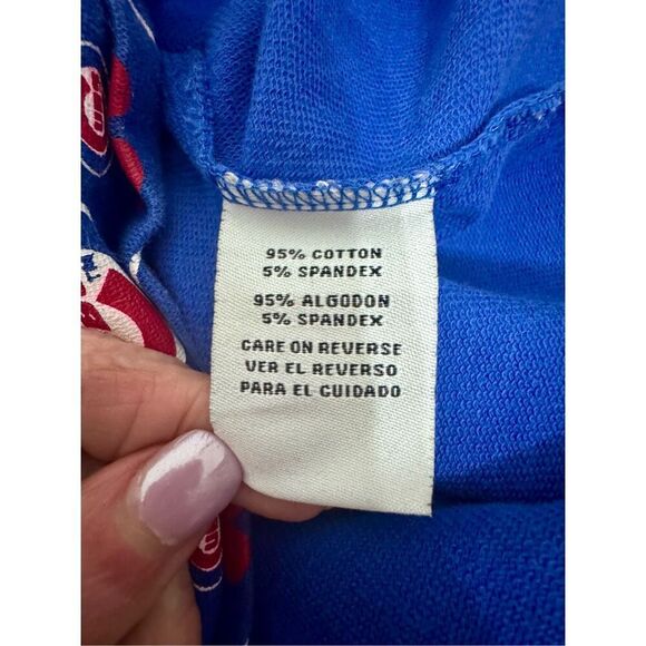 Chicago Cubs Baseball Bling‎ & Butterfly Accent G-3 Blue Hoodie Size XL - Picture 9 of 11